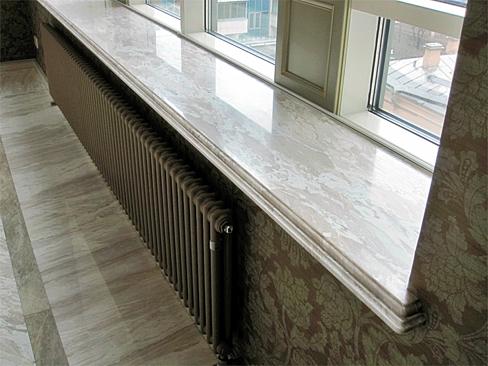 <span style="font-weight: bold;">Подоконники из камня для квартиры, дома, коттеджа в Орле</span>